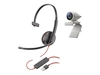 Poly Studio P5 Web-Kamera inkl. Blackwire 3210 Headset