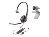 Poly Studio P5 Web-Kamera inkl. Blackwire 3210 Headset