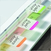 Post-it® Haftmarker Index Strong pi/gr/or wß.Fläch pink,  grün,  orange mit weißer Schreibfläche