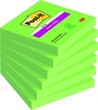 Post-it® Haftnotizen 6 Haftnotizen SuperSticky grün Grün