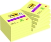 Post-it® Haftnotizen 8+4 Super Sticky gelb 76x76 Gelb