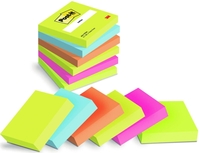 Post-it® Haftnotizen Active Collection farbsortiert