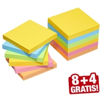 Post-it® Haftnotizen Carnival farbsortiert