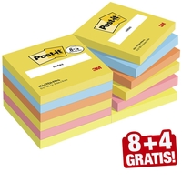 Post-it® Haftnotizen Energetic farbsortiert