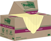 Post-it® Haftnotizen Post-it SuperSti gb 4, 76x4, 76 Gelb