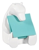 Post-it® Haftnotizen-Set Z-Notes Spender Bear+1 Blockpastell-blau weiß