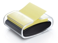 Post-it® Haftnotizen-Set Z-Notes-Spender schw.+1 Blockgelb schwarz