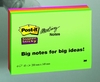 Post-it® Haftnotizen Super Sticky Meeting Notes farbsortiert