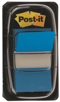 Post-it Index Haftmarker blau im Spender - 50 Streifen
