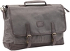 PRIDE & SOUL Aktentasche PRIDE&SOUL Aktentasche Canvas 47303 Lederimitat grau-braun