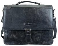 PRIDE & SOUL Umhängetasche PRIDE&SOUL Tasche SCRATCH 47194 Büffelleder grau