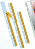 Probeco Heftstreifen selbstklebend File-Strips A4 50Stck. DIN A4 Transparent