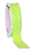 PRÄSENT Geschenkbänder Dots Grün
