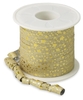 PRÄSENT Geschenkbänder Glitter Gold
