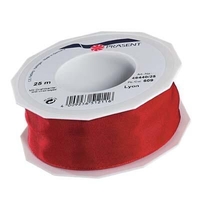 PRÄSENT Geschenkbänder Lyon Rot