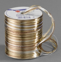 PRÄSENT Geschenkbänder Raffia-Pearl Mehrfarbig