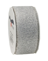 PRÄSENT Geschenkbänder Silber