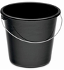Putzeimer Haushaltseimer schwarz 5L 5, 0 l Schwarz