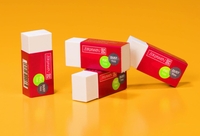 Radiergummi weiß mini
