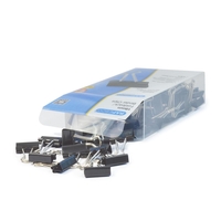 RAPESCO® Foldbackklammern 1429 schwarz 1.9 cm