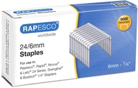 RAPESCO® Heftklammern RAPESCO Heftklammern 24/6 5000 24/6