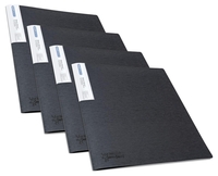 RAPESCO® Sichtbuch Germ-Savvy Sichtbu 10 Fo 1St DIN A4 schwarz
