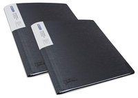 RAPESCO® Sichtbuch Germ-Savvy Sichtbu 100 Fo 1St DIN A4 schwarz