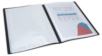 RAPESCO® Sichtbuch Germ-Savvy Sichtbu 40Fo 1St. DIN A4 schwarz