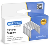 RAPESCO® Tackerklammern Rapesco Tackerkl.53/8 2000 St 53/8