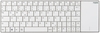 Rapoo E2710 Wireless Tastatur mit Touchpad - Weiß