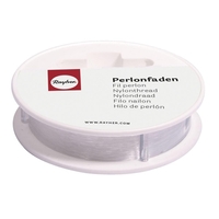 Rayher Perlonfaden weiß