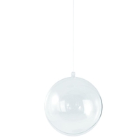 Rayher Plastik-Kugel 2tlg 10cm