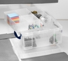 Really Useful Box Aufbewahrungsboxen 21 Liter Box Mit 2x6 Einsätzen 21, 0 l - 45, 0 x 35, 0 x 20, 0 cm transparent