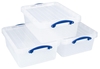 Really Useful Box Aufbewahrungsboxen Really Useful Box 3x23, 5l 3x 23, 5 l - 50, 0 x 39, 5 x 19, 5 cm transparent