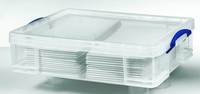 Really Useful Box Aufbewahrungsboxen Useful Box 33, 0l 33, 0 l - 71, 0 x 44, 0 x 16, 5 cm transparent