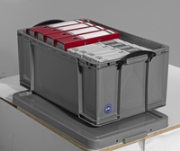 Really Useful Box Aufbewahrungsboxen Useful Box 64, 0l silber 64, 0 l - 71, 0 x 44, 0 x 31, 0 cm silber