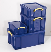 Really Useful Box Aufbewahrungsboxen Useful Box 9, 0l blau 9, 0 l - 39, 5 x 25, 5 x 15, 5 cm blau