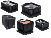 Really Useful Box Aufbewahrungsboxen Useful Box 9, 0l schwarz 9, 0 l - 39, 5 x 25, 5 x 15, 5 cm schwarz
