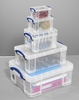 Really Useful Box Aufbewahrungsboxen Useful Box Set 32, 3 l - 39, 0 x 48, 0 x 20, 0 cm transparent
