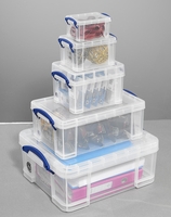 Really Useful Box Aufbewahrungsboxen Useful Box Set 32, 3 l - 39, 0 x 48, 0 x 20, 0 cm transparent