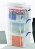 Really Useful Box Aufbewahrungsboxen Useful Box Set 3x35, 0l 3x 35, 0 l - 48, 0 x 39, 0 x 31, 0 cm transparent