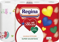 Regina Küchenrollen Regina Kü-Rollen Herzen 4Ro 3-lagig