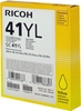 Ricoh Original Type GC 41YL Druckerpatrone gelb 600 Seiten (405768) für 2100N,  3110DN/DNw/SFNw,  3100SNw,  3120B SFNw