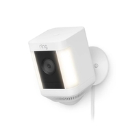 Ring Kamera Spotlight Cam Plus Plug-In kabelgebunden weiß