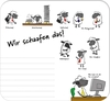 RNK-Verlag Mousepads Schaf 30 weiß/grau