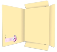 RNK-Verlag Sammelmappen RNK Postm.,  A4,  Einhorn. DIN A4 Einhorn