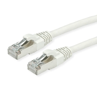 Roline Patch-Kabel RJ-45 (M) zu RJ-45 (M) 1 m SFTP CAT 7 grau (21.15.0851)