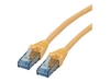 Roline Patch-Kabel RJ-45 (M) zu RJ-45 (M) 1 m UTP CAT 6a gelb (21.15.2721)