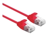 Roline Patch-Kabel RJ-45 (M) zu RJ-45 (M) 1 m UTP CAT 6a rot (21.15.3913)
