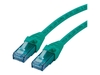 Roline Patch-Kabel RJ-45 (M) zu RJ-45 (M) 10 m UTP CAT 6a grün (21.15.2737)